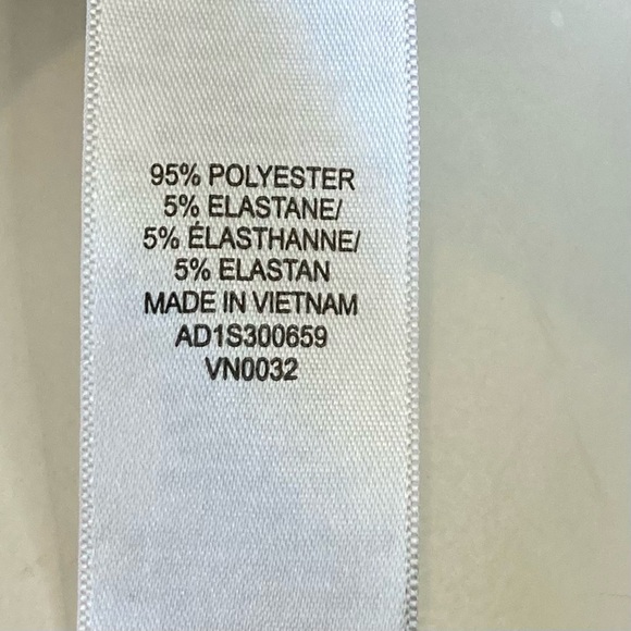 Adrianna Papell Blouse Short Sleeve Pink Sz Large - Picture 8 of 8